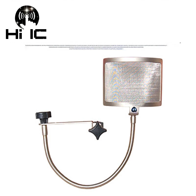 Double Layer Studio Microphone Mic Wind Screen Pop Filter/ Swivel Mount / Mask Shied For Speaking Recording
Double Layer Studio Microphone Mic Wind Screen Pop Filter/ Swivel Mount / Mask Shied For Speaking Recording