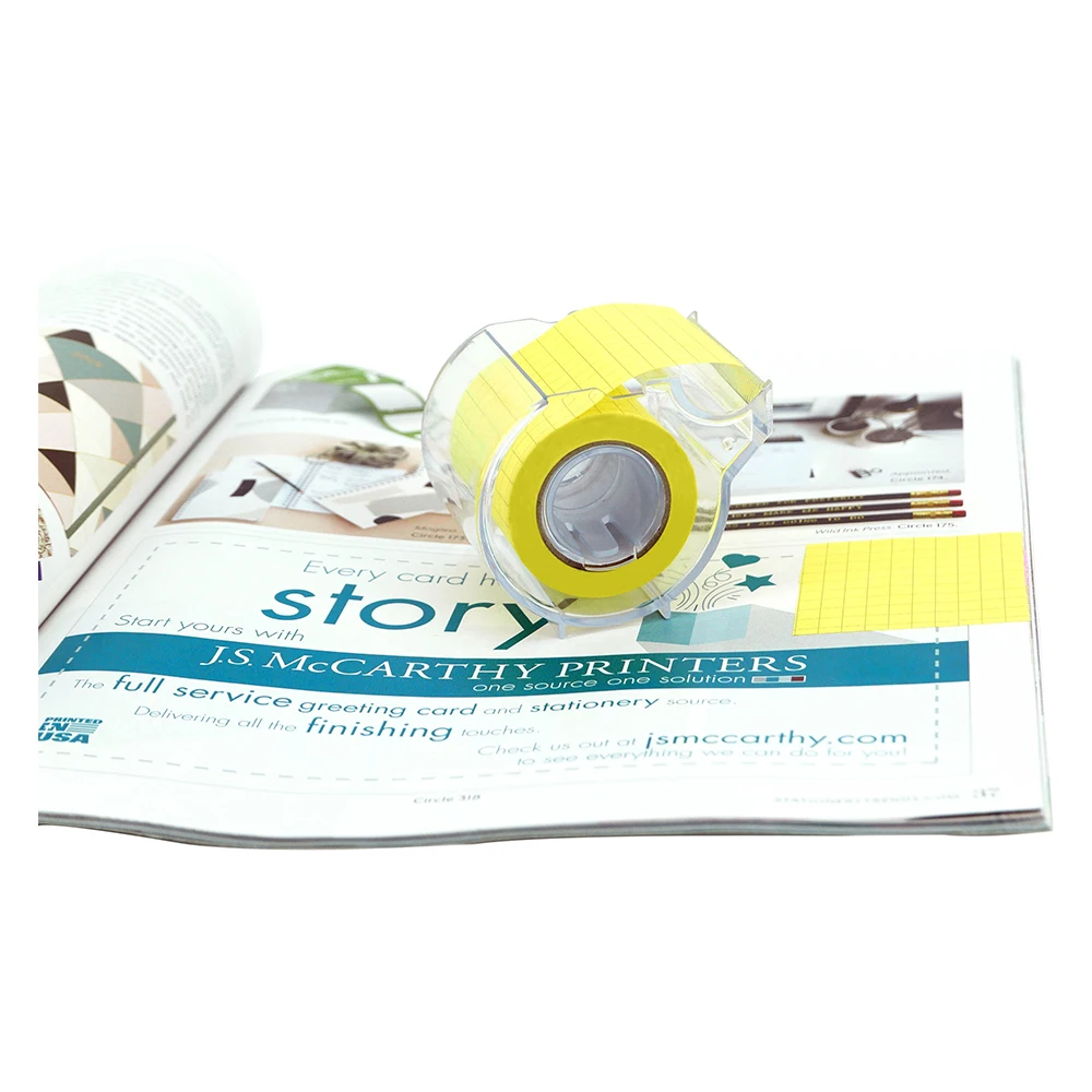 4A Roll Sticky Notes Full Adhesive 2 x 315 Inches Neon Yellow Grid Stationery Kawaii Planner Sticker Memo Pad 4A PSS 9-1 NY Grid
4A Roll Sticky Notes Full Adhesive 2 x 315 Inches Neon Yellow Grid Stationery Kawaii Planner Sticker Memo Pad 4A PSS 9-1 NY Grid