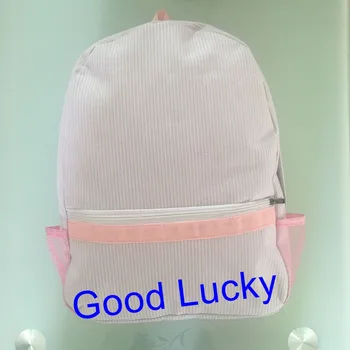 10pcs/lot hot selling very good quality monogram seersucker backpack student school bags 3 colors mixed toddler backpack
10pcs/lot hot selling very good quality monogram seersucker backpack student school bags 3 colors mixed toddler backpack