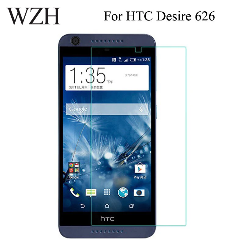 

For HTC Desire 626 Tempered Glass 2.5D 9H 0.3mm High Quality Screen Protector Protective Film For HTC Desire 626 626G 626S 5.0