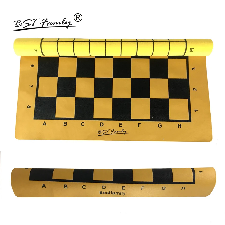 Chessboard PU Leather Chess Pieces Set Board 46*50cm Checker 45*50mm Folding Checkers or Shogi Chess Game Board IB4
Chessboard PU Leather Chess Pieces Set Board 46*50cm Checker 45*50mm Folding Checkers or Shogi Chess Game Board IB4