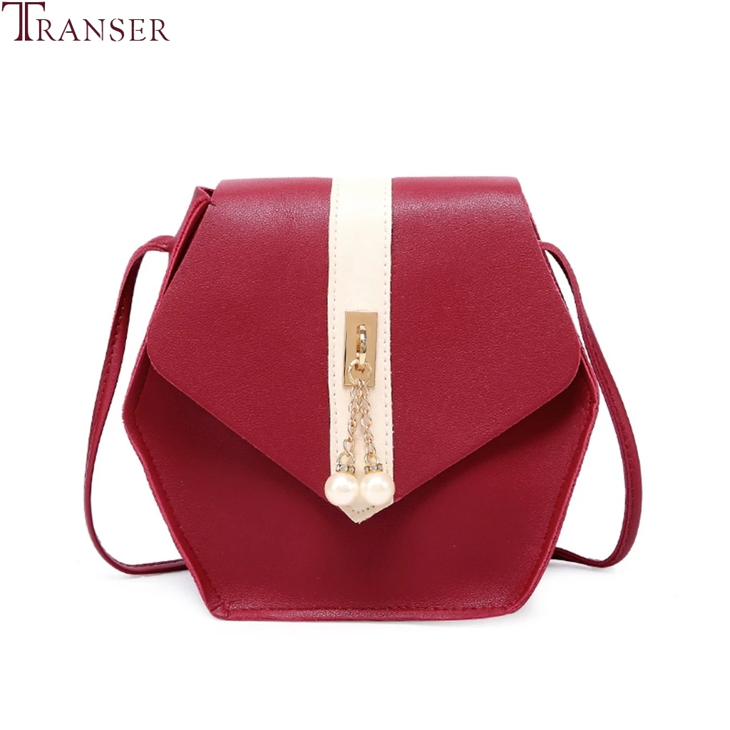 Женская сумка на плечо Transer летняя маленькая сумка-мессенджер с шестигранным