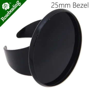 25mm Round Adjustable black plated Ring Setting,bezel ring blank,ring setting,Sold 20pcs/lot-C4303
25mm Round Adjustable black plated Ring Setting,bezel ring blank,ring setting,Sold 20pcs/lot-C4303