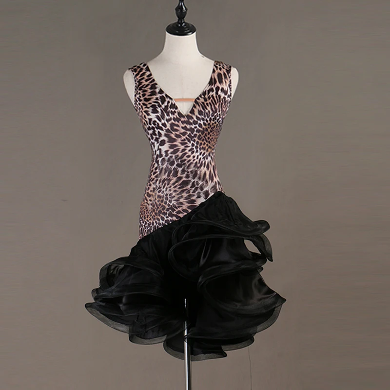 leopard Splicing latin style dress salsa latin dresses woman clothes for dancing latin dance wear salsa dance costumes chacha
leopard Splicing latin style dress salsa latin dresses woman clothes for dancing latin dance wear salsa dance costumes chacha