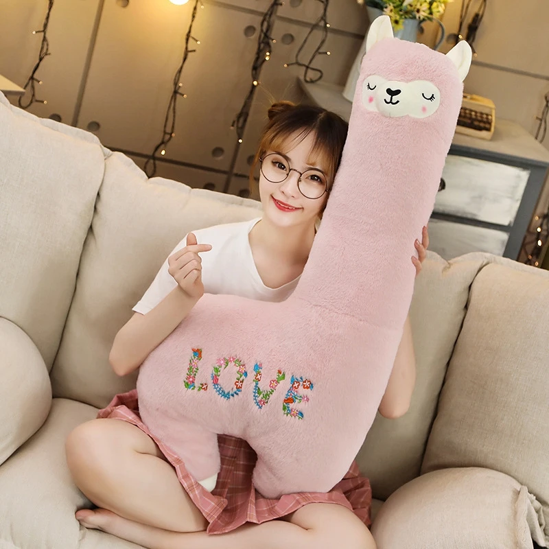 New Lovely Cartoon Alpaca Plush Doll Toy Fabric Sheep Soft Stuffed Animal Plush Pillow Llama Birthday Gift for Baby Kid Children
New Lovely Cartoon Alpaca Plush Doll Toy Fabric Sheep Soft Stuffed Animal Plush Pillow Llama Birthday Gift for Baby Kid Children