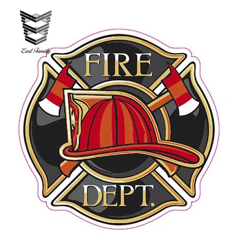 EARLFAMILY 12cm X 12cm Fire Department Badge Decal Funny Car Stickers Car Styling Waterproof DIY Auto Motor Decor Graphics
EARLFAMILY 12cm X 12cm Fire Department Badge Decal Funny Car Stickers Car Styling Waterproof DIY Auto Motor Decor Graphics