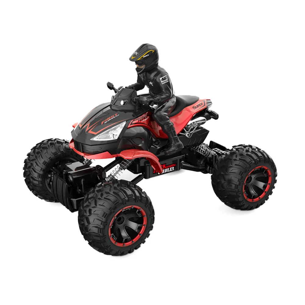SL-012A 1/14 2.4G Four Wheel RC Off-road Crawler Car Motor Cycle USB Charging Cable Rechargeable Remote Control Racing Car
SL-012A 1/14 2.4G Four Wheel RC Off-road Crawler Car Motor Cycle USB Charging Cable Rechargeable Remote Control Racing Car