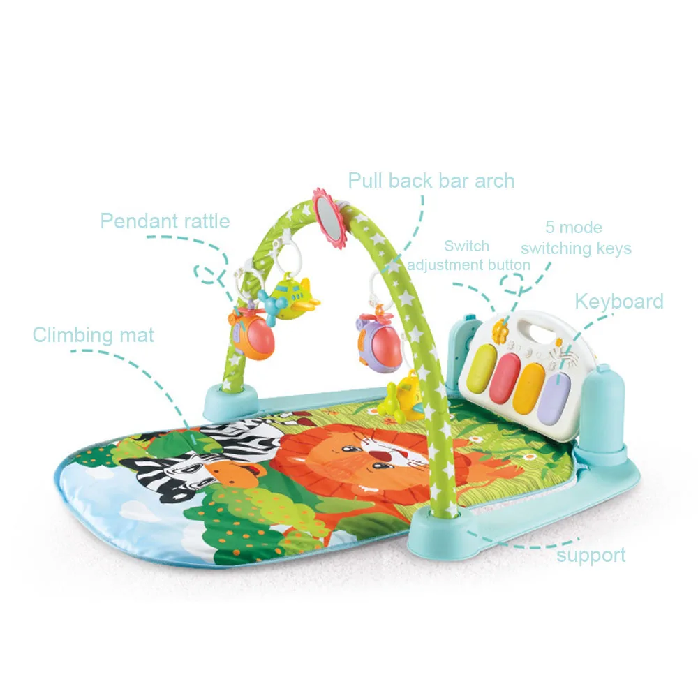 Baby Cute Play Mat Kids Rug Educational Carpet With Piano Keyboard Animal Play Mat Baby Crawling Activity Mat Toys
Baby Cute Play Mat Kids Rug Educational Carpet With Piano Keyboard Animal Play Mat Baby Crawling Activity Mat Toys