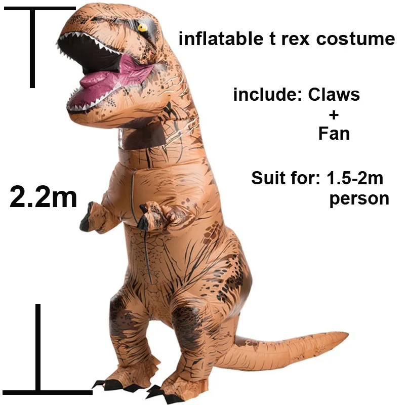 t rex Halloween Costume Purim Cosplay Party Inflatable t rex Dinosaur Costume Jurassic World Adult Costume
t rex Halloween Costume Purim Cosplay Party Inflatable t rex Dinosaur Costume Jurassic World Adult Costume