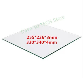N SERIES SPARE PARTS BOROSILICATE GLASS BUILD PLATE 255x236mm 330x340mm for Raise 3D N1 N2 and N2 plus printer
N SERIES SPARE PARTS BOROSILICATE GLASS BUILD PLATE 255x236mm 330x340mm for Raise 3D N1 N2 and N2 plus printer