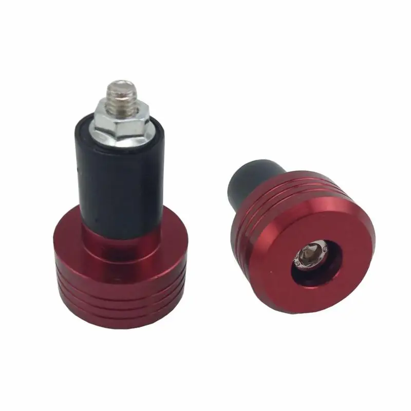 Motorcycle Handlebar Ends,7/8'' Handle Bar Slider Caps Weight Plugs CNC Aluminum (Red)
Motorcycle Handlebar Ends,7/8'' Handle Bar Slider Caps Weight Plugs CNC Aluminum (Red)