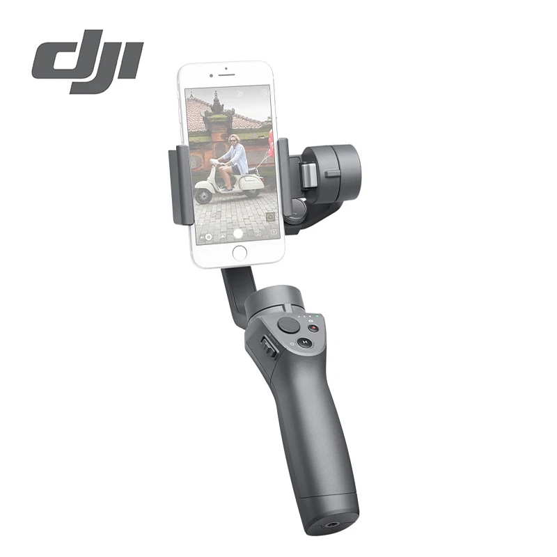 DJI Osmo Mobile 2 Handheld Gimbal 3-Axis Handheld Gimbal Stabilizer Phone Stabilizer for iPhone 8X Samsung Huawei Xiaomi smooth
DJI Osmo Mobile 2 Handheld Gimbal 3-Axis Handheld Gimbal Stabilizer Phone Stabilizer for iPhone 8X Samsung Huawei Xiaomi smooth