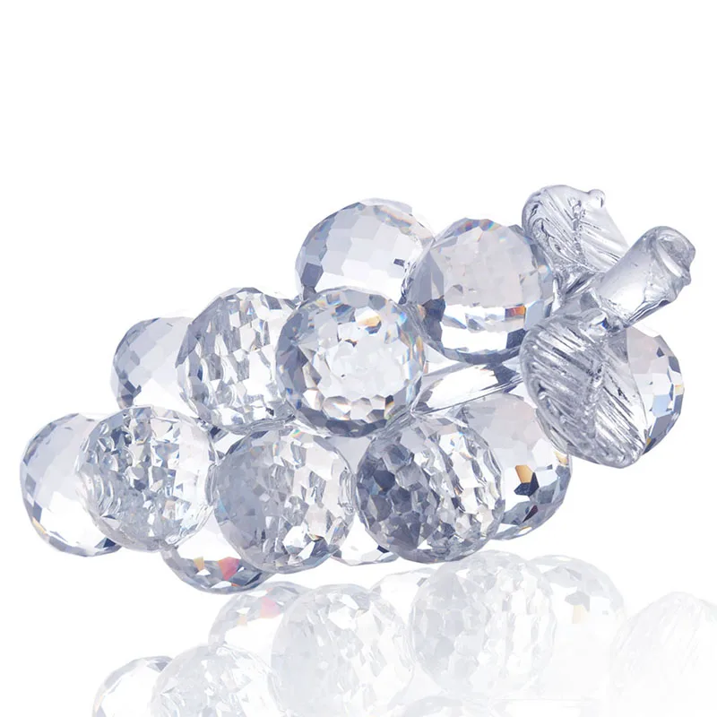 3D Crystal Clear Grape Figurine Paperweights Fruit Ornaments Wedding Gifts Decoration Home Office Decoration Free shipping
3D Crystal Clear Grape Figurine Paperweights Fruit Ornaments Wedding Gifts Decoration Home Office Decoration Free shipping