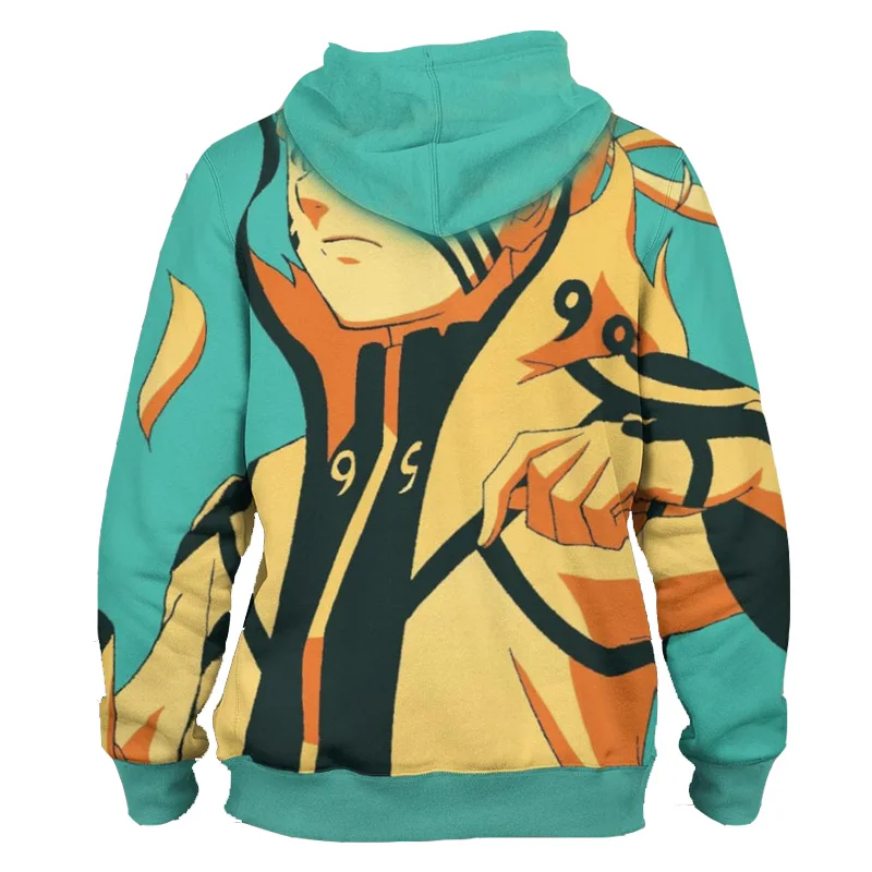 Waliicorners Naruto Hoodie Anime Sweatshirts 3d Print Naruto Hoodies Mens Cosplay Pullovers Hip Hop Streetwear 6