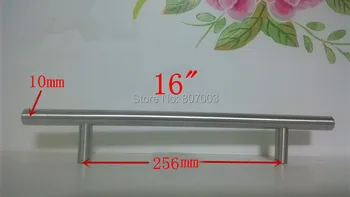 (Diameter 10mm,Length:400mm) 16" 10pcs/lot Furniture Hardware Kitchen Cabinet Handle, Bar Pull Handle Stainless Steel T Handles
(Diameter 10mm,Length:400mm) 16" 10pcs/lot Furniture Hardware Kitchen Cabinet Handle, Bar Pull Handle Stainless Steel T Handles