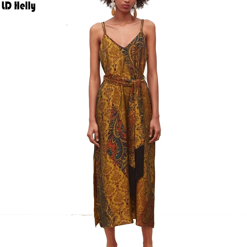 LD Helly Summer Ethnic style Women Printed Dress Sexy V-Neck Sleeveless Spaghetti Strap Dresses Female Casual Vestidos Mujer
LD Helly Summer Ethnic style Women Printed Dress Sexy V-Neck Sleeveless Spaghetti Strap Dresses Female Casual Vestidos Mujer
