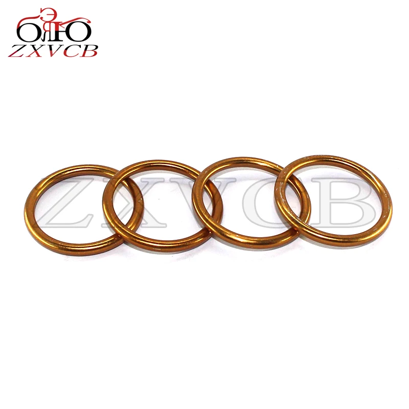 4pcs FOR HONDA GL1800C 2014 2015 GL1800 GL1800B GOLD WING F6B 2017 GL1500A 1991-1993 Exhaust Pipe Gasket | Автомобили и мотоциклы