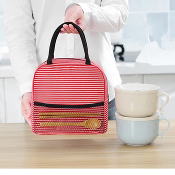 Korean lunch box bag female insulated lunch bag handbag striped handkerchief waterproof Oxford cloth bag sac a lunch food purses
Korean lunch box bag female insulated lunch bag handbag striped handkerchief waterproof Oxford cloth bag sac a lunch food purses
