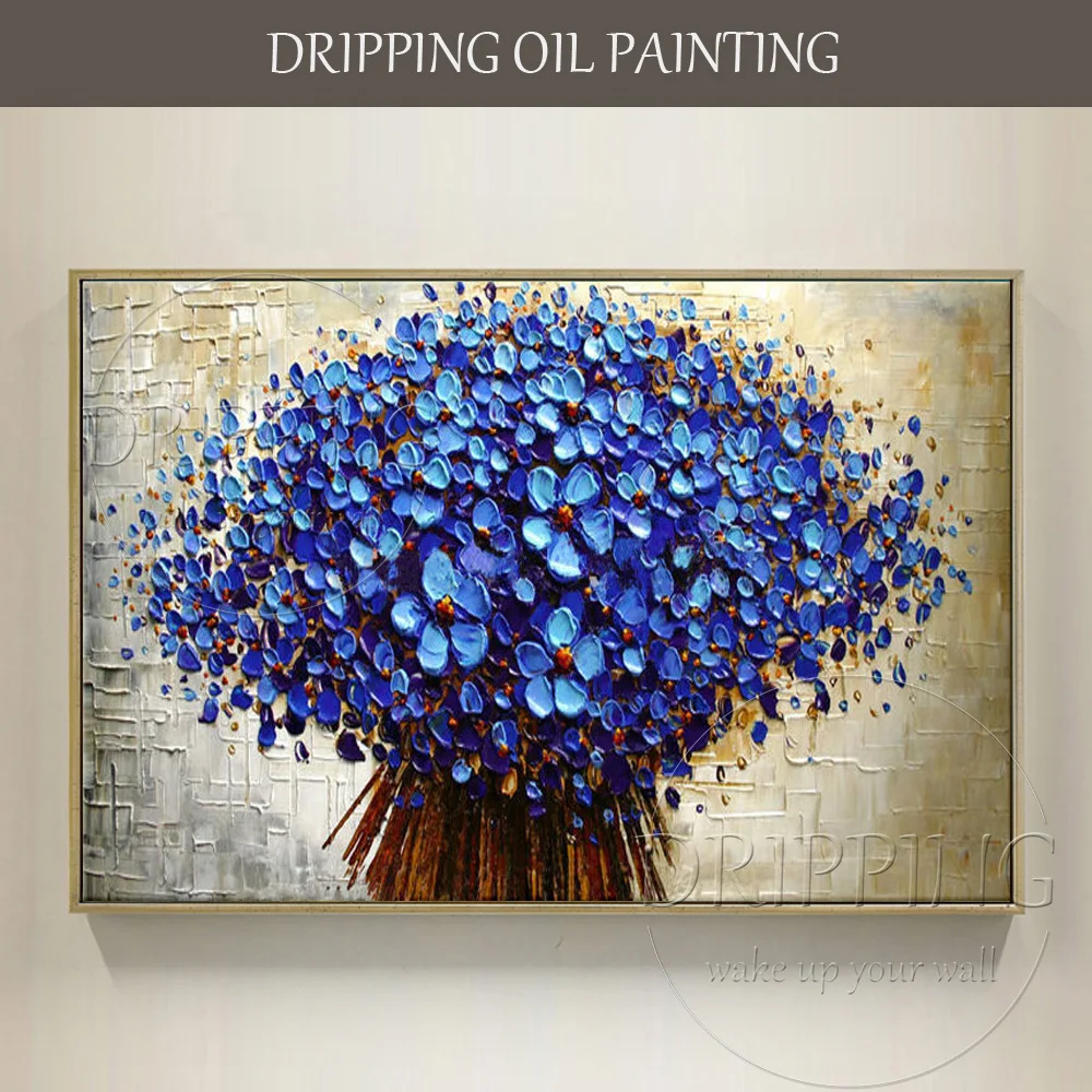 Artist Pure Handmade High Quality Palette Knife Flower Oil Painting on Canvas Thick Textured Flower Oil Painting for Living Room
Artist Pure Handmade High Quality Palette Knife Flower Oil Painting on Canvas Thick Textured Flower Oil Painting for Living Room