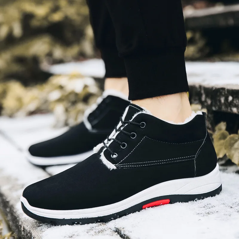 BomKinta Plus Plush Winter Shoes Men High Top Comfortable Casual Snow Boots Men Outdoor Non-slip Men Boots Male Work Footwear
BomKinta Plus Plush Winter Shoes Men High Top Comfortable Casual Snow Boots Men Outdoor Non-slip Men Boots Male Work Footwear