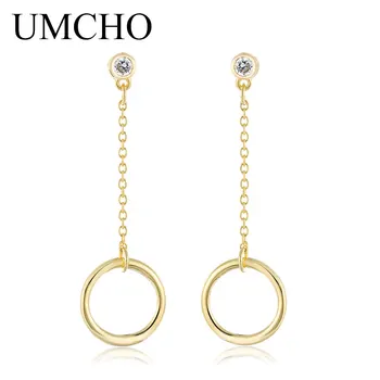UMCHO Real Pure 925 Sterling Silver Earrings For Women Female Fine Jewelry Fashion Dating Romantic Dangle Earrings Brincos
UMCHO Real Pure 925 Sterling Silver Earrings For Women Female Fine Jewelry Fashion Dating Romantic Dangle Earrings Brincos