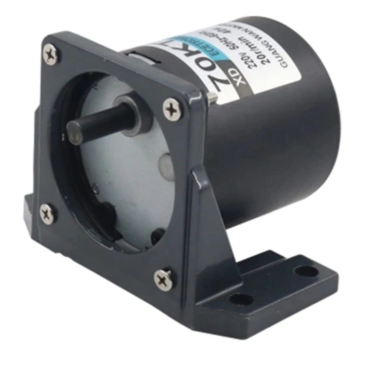 AC synchronous motor 40W miniature low speed permanent magnet forward and reverse small motor 220V gear reducer motor
AC synchronous motor 40W miniature low speed permanent magnet forward and reverse small motor 220V gear reducer motor