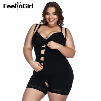 FeelinGirl Plus Size Women Sexy Bodysuits Slimming Push Up Waist Trainer Open Crotch Butt Lifts High Elastic Zipper Shapewear -F
FeelinGirl Plus Size Women Sexy Bodysuits Slimming Push Up Waist Trainer Open Crotch Butt Lifts High Elastic Zipper Shapewear -F