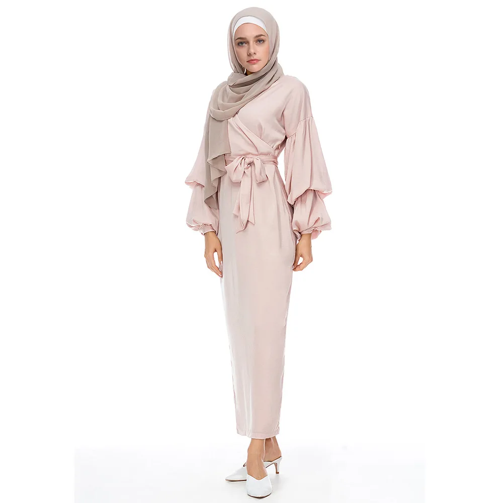 Abayas Women Islamic Clothing Long Sleeve Fashion Bandage Dresses Maxi Muslim Dress Bangladesh Kaftan Dubai Turkey Robe
Abayas Women Islamic Clothing Long Sleeve Fashion Bandage Dresses Maxi Muslim Dress Bangladesh Kaftan Dubai Turkey Robe