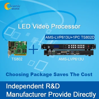 AMS-LVP613U audio input and output rgb led display video controller led video wall processor installed one pice linsn ts802d
AMS-LVP613U audio input and output rgb led display video controller led video wall processor installed one pice linsn ts802d