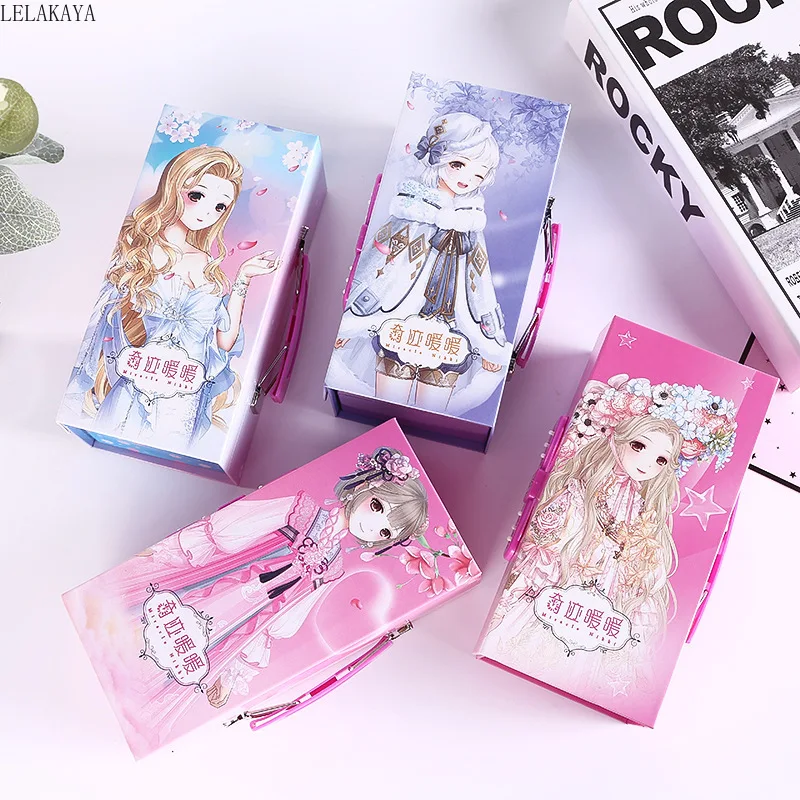 Miracle Nikki Anime Action Figure Printed Paper Creative Storage Box Password Lock Students Fashion Learning Stationery Pen Box
Miracle Nikki Anime Action Figure Printed Paper Creative Storage Box Password Lock Students Fashion Learning Stationery Pen Box