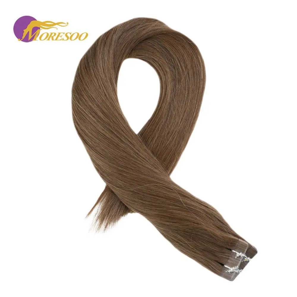 Moresoo Tape In Hair Extensions 100 Real Remy Brazilian Human Hair Brown Color #9A Skin Weft Tape in Hair Extensions 2.5g/pcs
Moresoo Tape In Hair Extensions 100 Real Remy Brazilian Human Hair Brown Color #9A Skin Weft Tape in Hair Extensions 2.5g/pcs