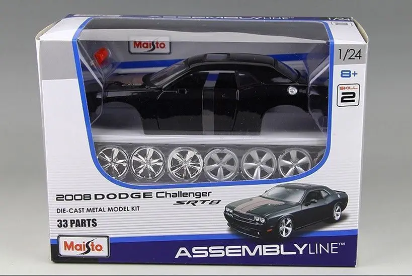 Maisto 1:24 DODGE Challenger SRT8 Assembly DIY Racing Car Diecast MODEL KITS NEW IN BOX
Maisto 1:24 DODGE Challenger SRT8 Assembly DIY Racing Car Diecast MODEL KITS NEW IN BOX