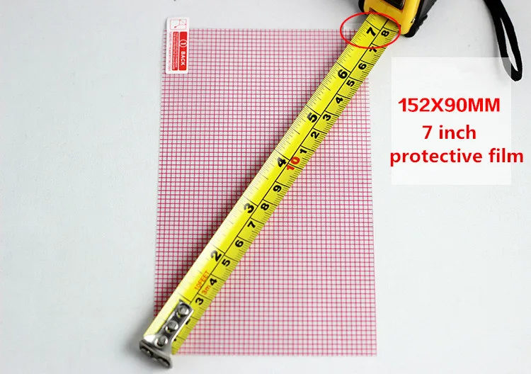 5pcs/lot 152x91MM Universal 7'' Clear Screen Protector Guard Screen Protective Film for 7 inch mobile phone Tablet GPS MP4 MID
5pcs/lot 152x91MM Universal 7'' Clear Screen Protector Guard Screen Protective Film for 7 inch mobile phone Tablet GPS MP4 MID