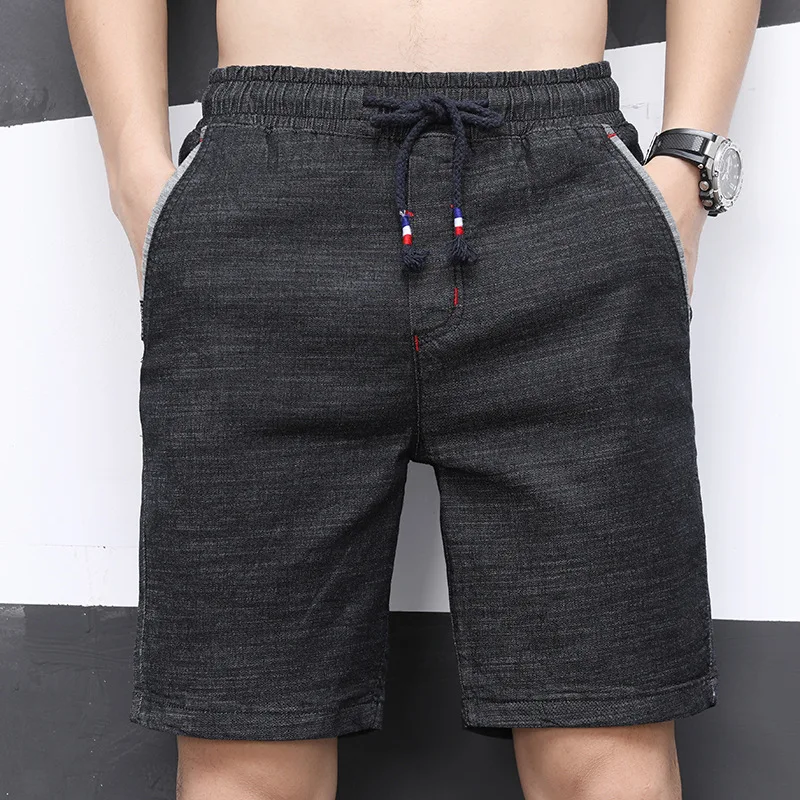 Men Shorts Solid Color Straight Stretch Half Length Lightweight Washed Summer Male Elastic Waist Drawstring Slim Casual Shorts
Men Shorts Solid Color Straight Stretch Half Length Lightweight Washed Summer Male Elastic Waist Drawstring Slim Casual Shorts