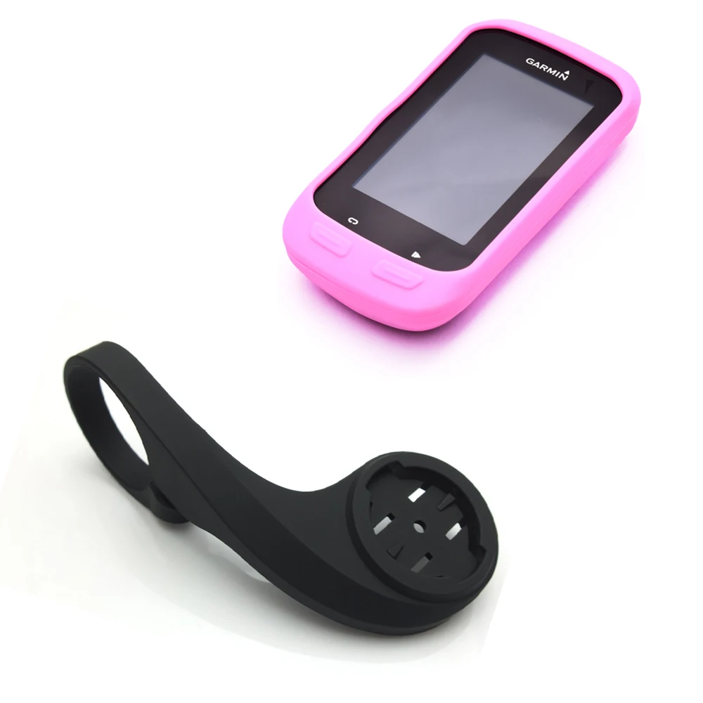 Pink Protect Rubber Skin Case + 31.8mm Bicycle Computer Handlebar QuickView Black Mount Bracket Holder for Garmin GPS Edge 1000
Pink Protect Rubber Skin Case + 31.8mm Bicycle Computer Handlebar QuickView Black Mount Bracket Holder for Garmin GPS Edge 1000