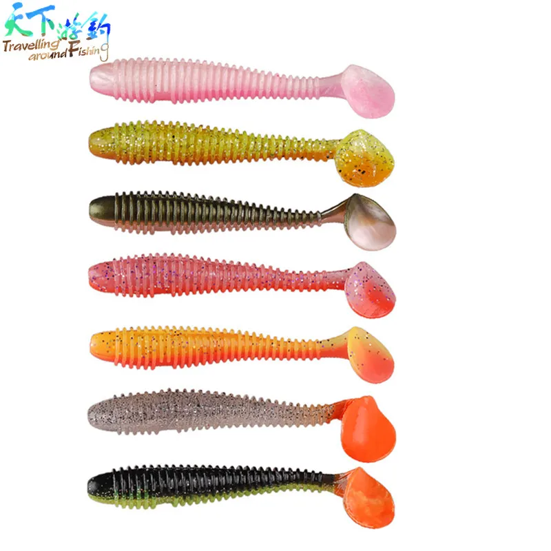 Smart Soft Lure 5 Pcs/lot 120mm/12g T-tail Silicone Baits Leurre Souple Wobbler Iscas Artificiais Para Pesca Swimbait Lures
Smart Soft Lure 5 Pcs/lot 120mm/12g T-tail Silicone Baits Leurre Souple Wobbler Iscas Artificiais Para Pesca Swimbait Lures