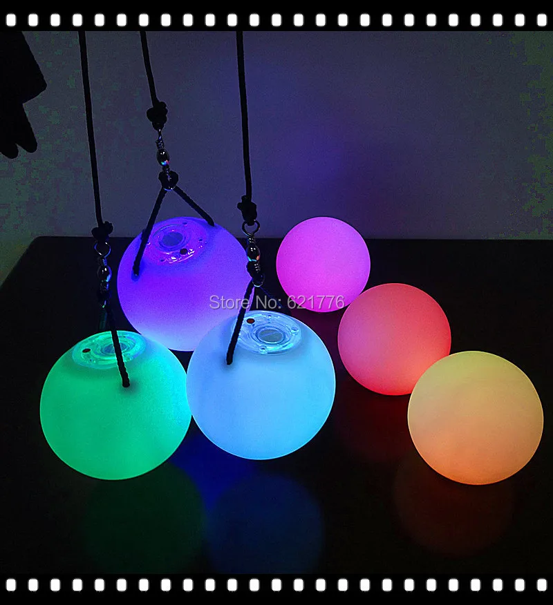 2 PCs Waterproof Professional Belly Dance Level Hand Props LED POI Thrown Balls on sale with batteries & strings
2 PCs Waterproof Professional Belly Dance Level Hand Props LED POI Thrown Balls on sale with batteries & strings