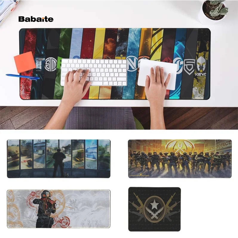 Babaite Your Own Mats CS GO Durable Rubber Mouse Mat Pad Free Shipping Large Mouse Pad Keyboards Mat
Babaite Your Own Mats CS GO Durable Rubber Mouse Mat Pad Free Shipping Large Mouse Pad Keyboards Mat