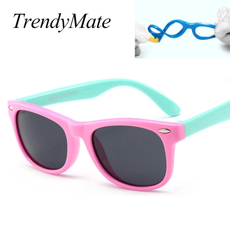TOP Polarized Kids Sunglasses Boys Girls Baby Infant Sun Glasses 100% UV400 Eyewear Child Shades Square Oculos Infantil 1102T
TOP Polarized Kids Sunglasses Boys Girls Baby Infant Sun Glasses 100% UV400 Eyewear Child Shades Square Oculos Infantil 1102T