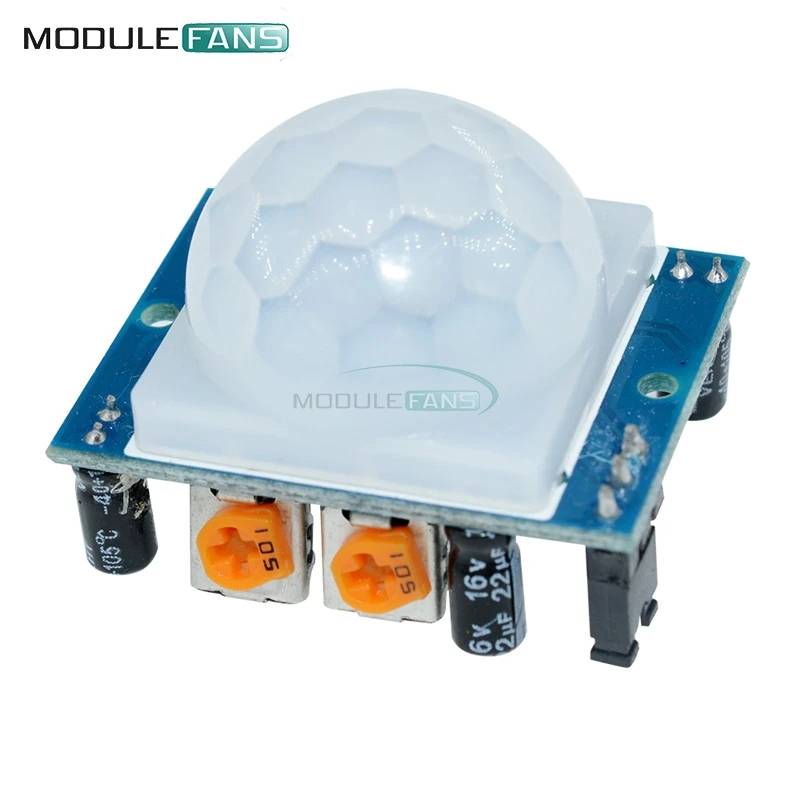 5pcs HC-SR501 SR501 Body Sensor Module Adjust IR Pyroelectric Infrared PIR Motion Human Sensor Detector Module For Arduino
5pcs HC-SR501 SR501 Body Sensor Module Adjust IR Pyroelectric Infrared PIR Motion Human Sensor Detector Module For Arduino