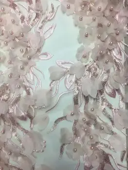 3d flower African Lace Fabric High Quality African Cord Lace Fabric with beads CiCi-102919 For Wedding Dress
3d flower African Lace Fabric High Quality African Cord Lace Fabric with beads CiCi-102919 For Wedding Dress