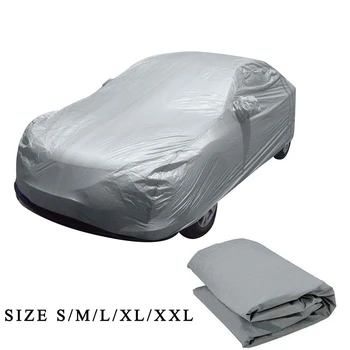 Car Covers Cover Universal Full Car Covers Snow Ice Dust Sun UV Shade Cover Light Silver Size S-XXL Auto Car Outdoor Protector
Car Covers Cover Universal Full Car Covers Snow Ice Dust Sun UV Shade Cover Light Silver Size S-XXL Auto Car Outdoor Protector