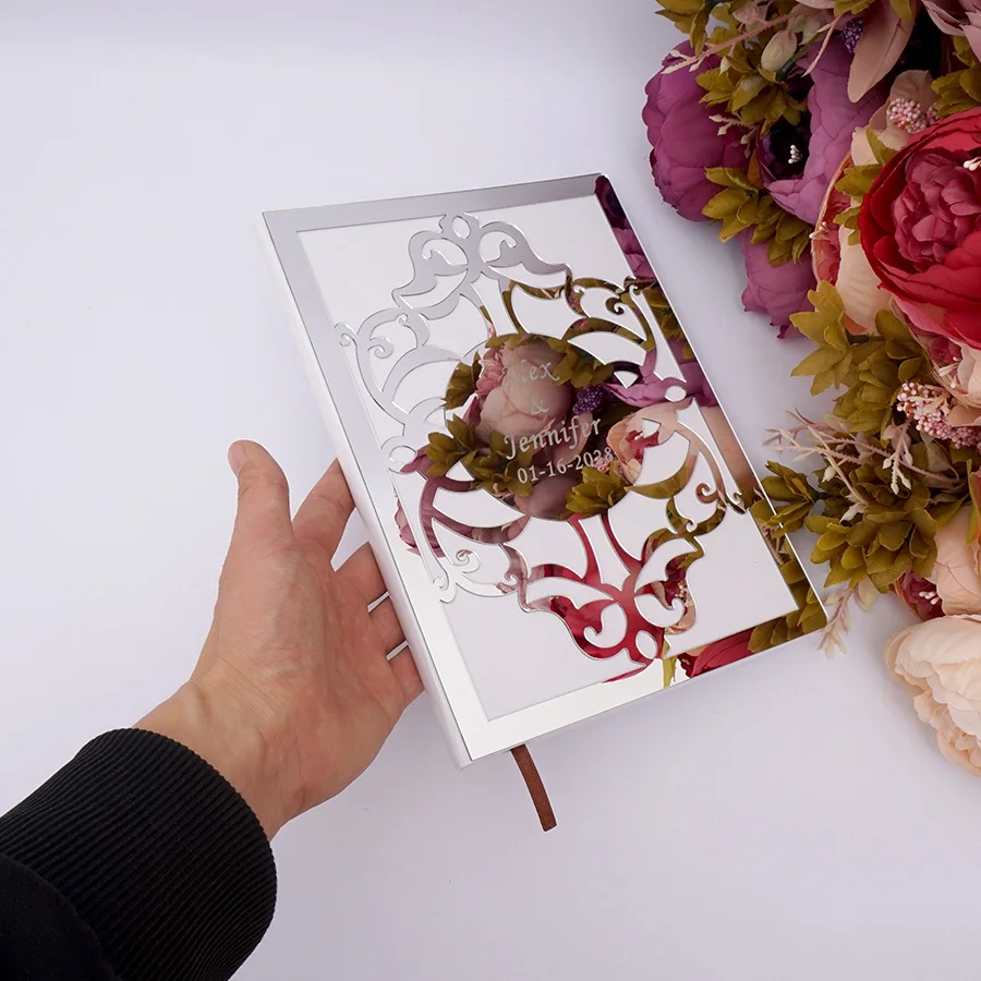 Wedding Personalized Guest Book Customize Album Hard Covers White Empty Pages Custom Check-in Book Party Gift Decor 26X19cm
Wedding Personalized Guest Book Customize Album Hard Covers White Empty Pages Custom Check-in Book Party Gift Decor 26X19cm