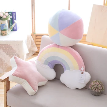 Rainbow Plush Toys Fantastic Sky Series Pillow Stuffed Moon Shooting Star Soft Shell Cushion Baby Girls Sleeping Pillow Decor
Rainbow Plush Toys Fantastic Sky Series Pillow Stuffed Moon Shooting Star Soft Shell Cushion Baby Girls Sleeping Pillow Decor