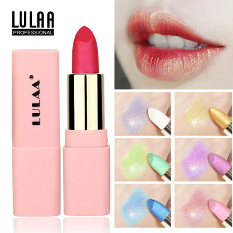 Colorful Brand Glitter Metallic Lipstick Long Lasting Shiny Highlight Waterproof Lip Stick Waterproof Makeup Cosmetics Lipstick
Colorful Brand Glitter Metallic Lipstick Long Lasting Shiny Highlight Waterproof Lip Stick Waterproof Makeup Cosmetics Lipstick