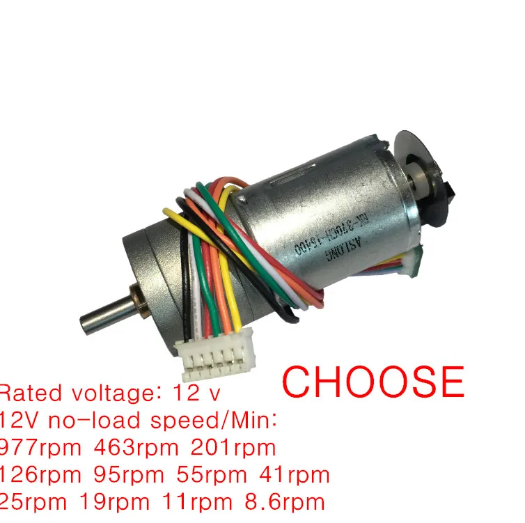 1PCS GA25-371G optical encoder Motor DC gear Motor High precision photoelectric encoder motor 12V 977rpm or other
1PCS GA25-371G optical encoder Motor DC gear Motor High precision photoelectric encoder motor 12V 977rpm or other