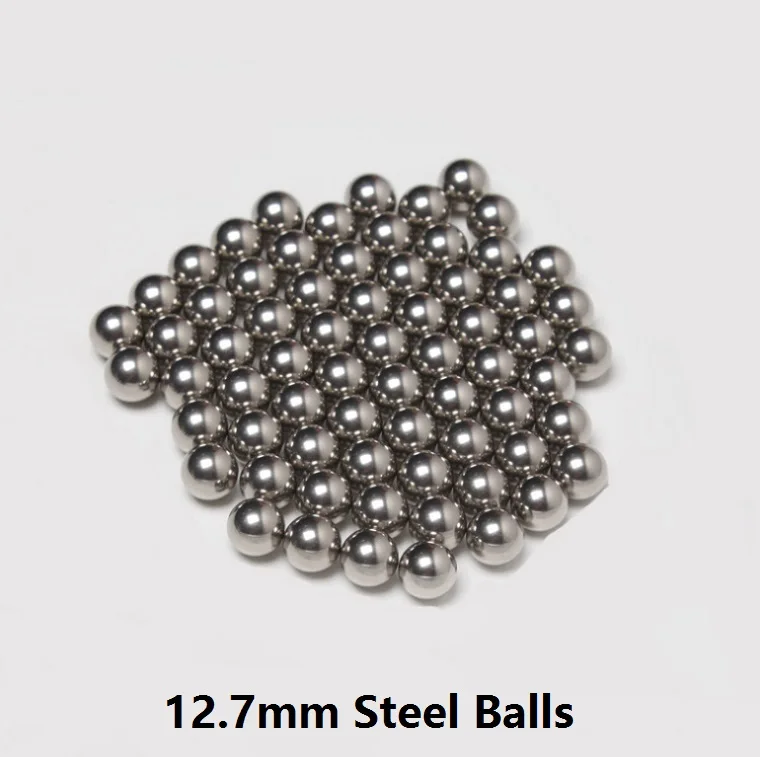 1KG/lot (about 120pcs) Diameter 12.7mm 1/2" inch 304 Stainless steel balls Dia 12.7 mm Bearing balls precision G100
1KG/lot (about 120pcs) Diameter 12.7mm 1/2" inch 304 Stainless steel balls Dia 12.7 mm Bearing balls precision G100