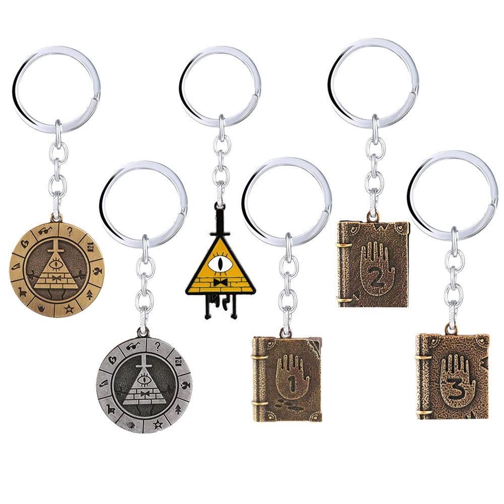 New Gravity Falls Keychain For Men Metal Square Journal III Key Chain Diepsloot Diary Pendant Key Ring Women Jewelry llaveros
New Gravity Falls Keychain For Men Metal Square Journal III Key Chain Diepsloot Diary Pendant Key Ring Women Jewelry llaveros