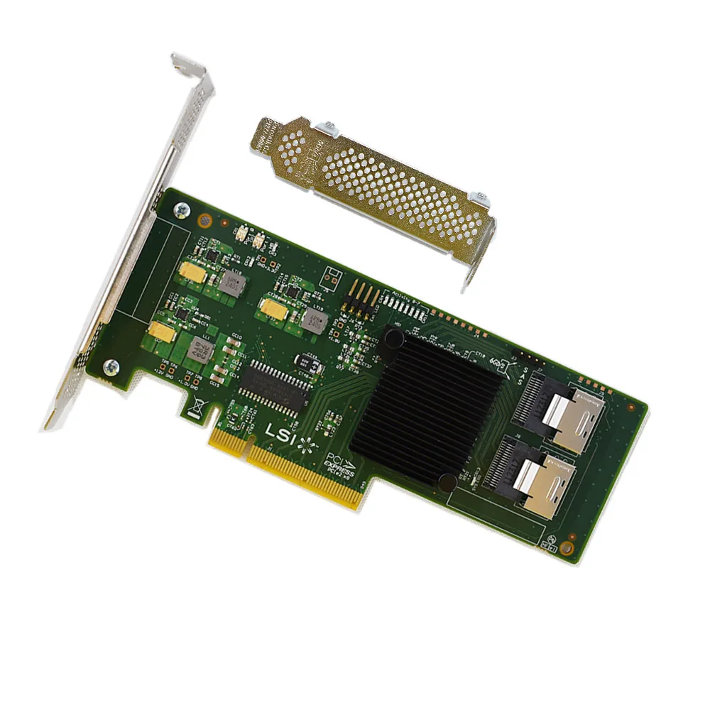 NEW IT Mode LSI 9211-8i SAS SATA 8-port PCI-E 6Gb/s Controller Cards FREE SHIPPIN
NEW IT Mode LSI 9211-8i SAS SATA 8-port PCI-E 6Gb/s Controller Cards FREE SHIPPIN