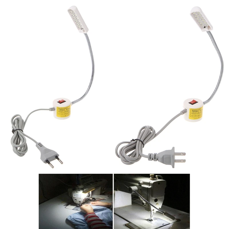 YAM EU/US Plug 12 LED 110-250V Magnetic Base Sewing Machine Gooseneck Working High Quality
YAM EU/US Plug 12 LED 110-250V Magnetic Base Sewing Machine Gooseneck Working High Quality